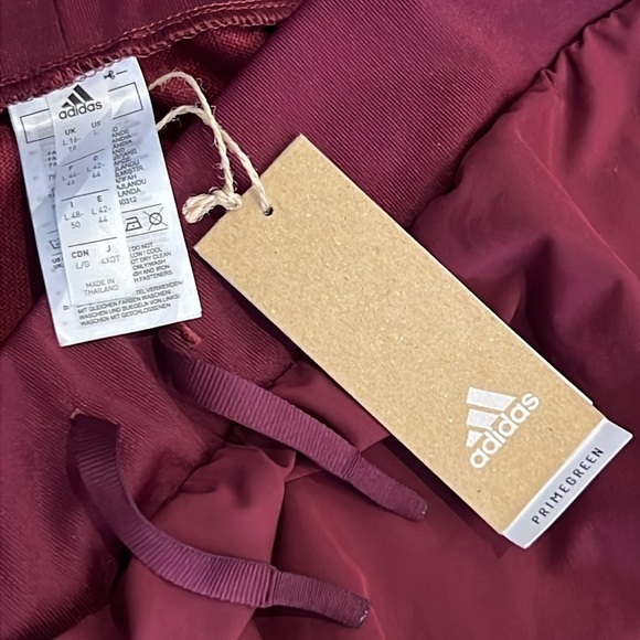 ⭐️ New adidas Tiro 19 Training Pants GH6858 Burgundy Size Large - Picture 4 of 7